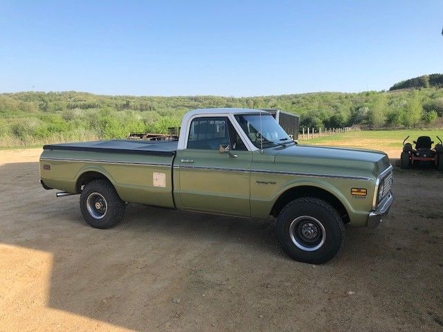 1972 Green Chevrolet Other Pickups Standard Cab Pickup