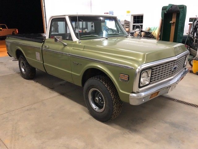 1972 Green Chevrolet Other Pickups Standard Cab Pickup