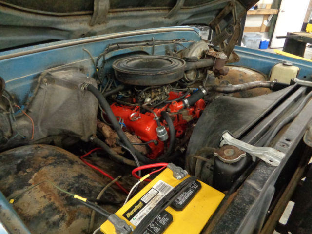 1972 Blue Chevrolet C/K Pickup 1500 Standard Cab Pickup