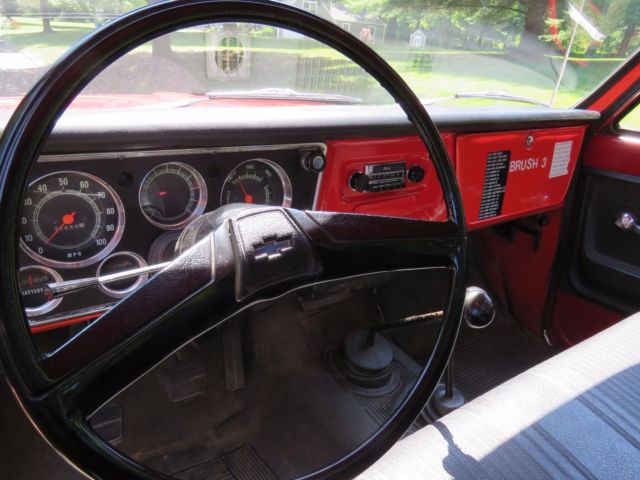 1972 Red Chevrolet Other Pickups Cab & Chassis
