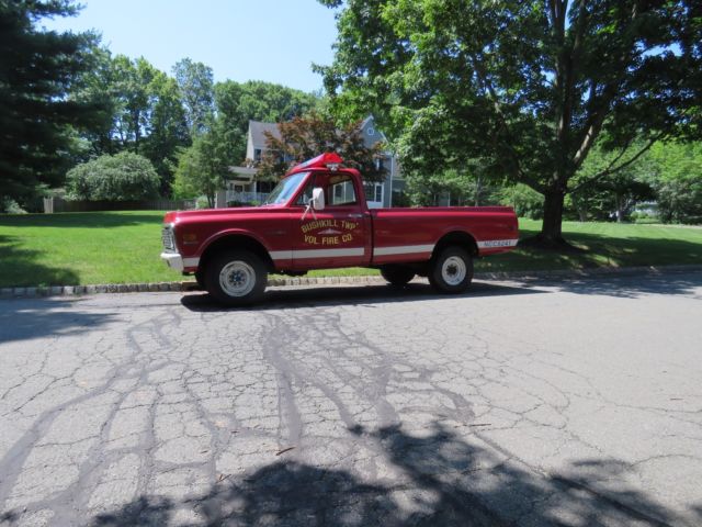1972 Red Chevrolet Other Pickups Cab & Chassis