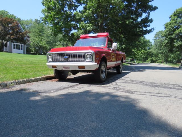 1972 Red Chevrolet Other Pickups Cab & Chassis