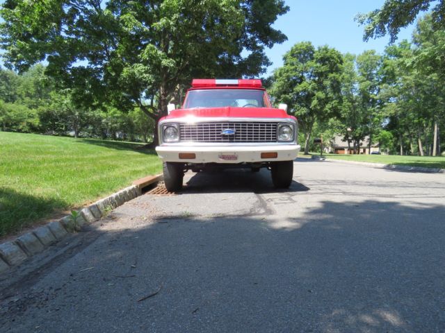 1972 Red Chevrolet Other Pickups Cab & Chassis