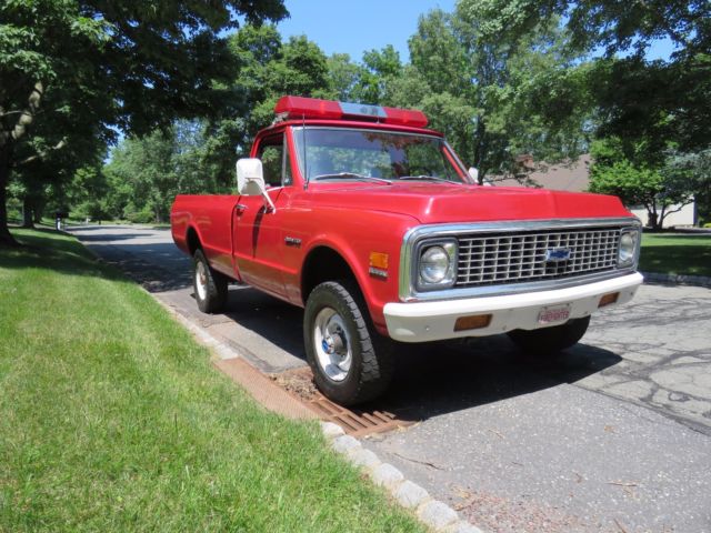 1972 Red Chevrolet Other Pickups Cab & Chassis