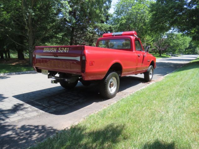 1972 Red Chevrolet Other Pickups Cab & Chassis