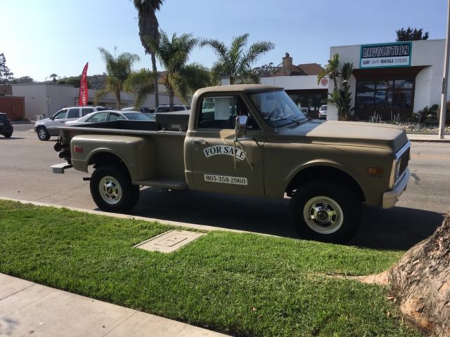 1972 Tan Chevrolet C/K Pickup 2500 Standard Cab Pickup