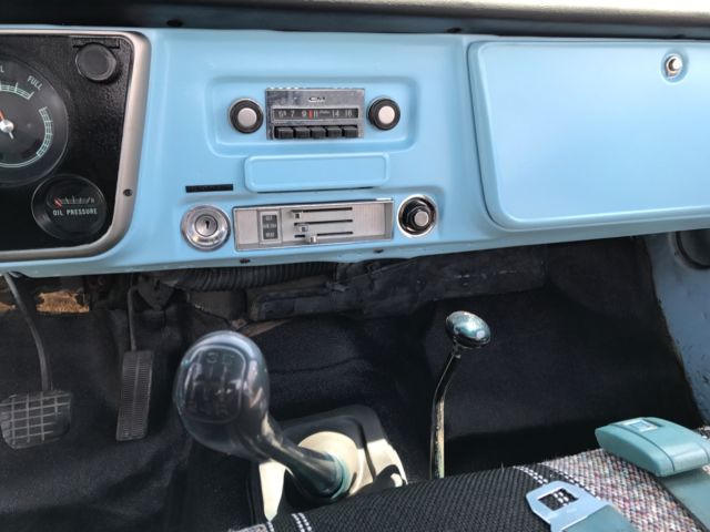 1972 Blue Chevrolet Other Pickups Standard Cab Pickup