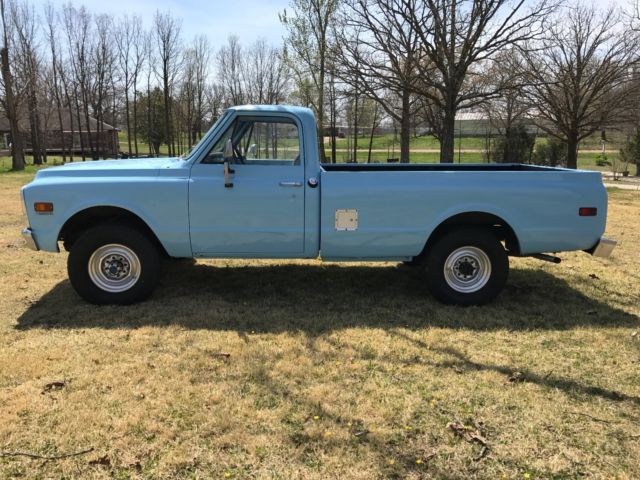 1972 Blue Chevrolet Other Pickups Standard Cab Pickup