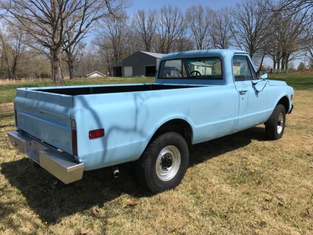 1972 Blue Chevrolet Other Pickups Standard Cab Pickup