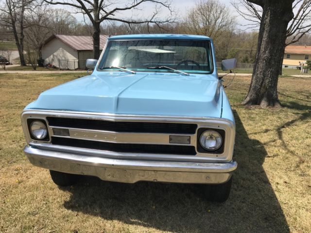 1972 Blue Chevrolet Other Pickups Standard Cab Pickup