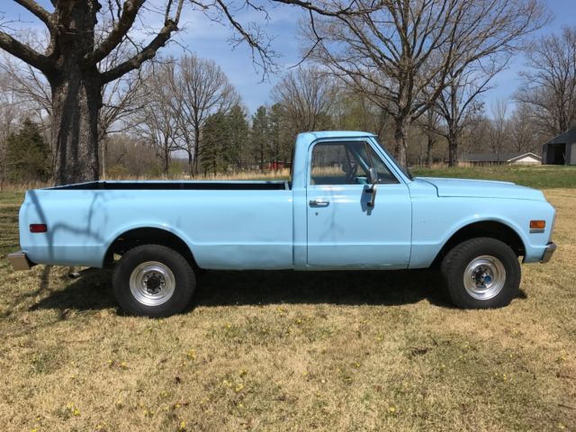 1972 Blue Chevrolet Other Pickups Standard Cab Pickup