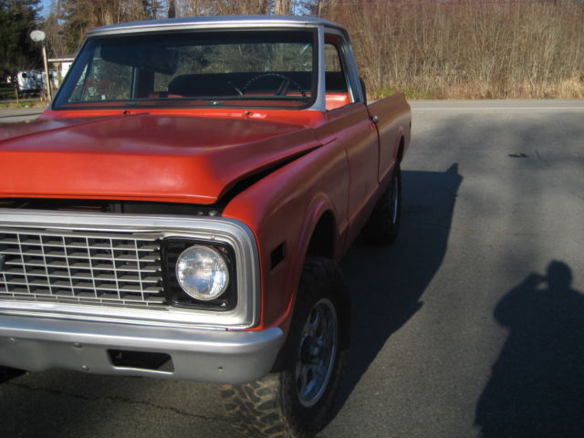 1972 HUGGER ORANGE Chevrolet C/K Pickup 2500 Standard Cab Pickup