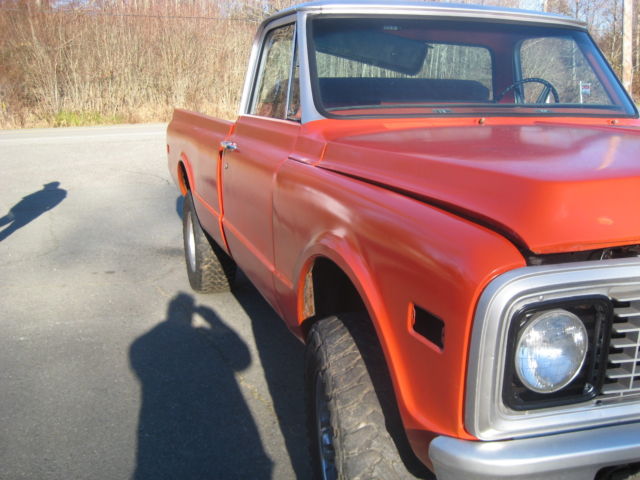1972 HUGGER ORANGE Chevrolet C/K Pickup 2500 Standard Cab Pickup