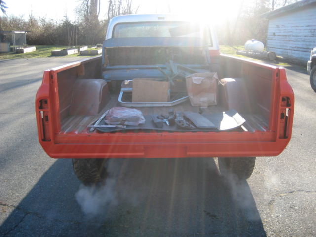 1972 HUGGER ORANGE Chevrolet C/K Pickup 2500 Standard Cab Pickup