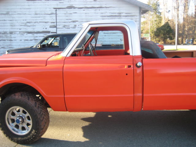 1972 HUGGER ORANGE Chevrolet C/K Pickup 2500 Standard Cab Pickup
