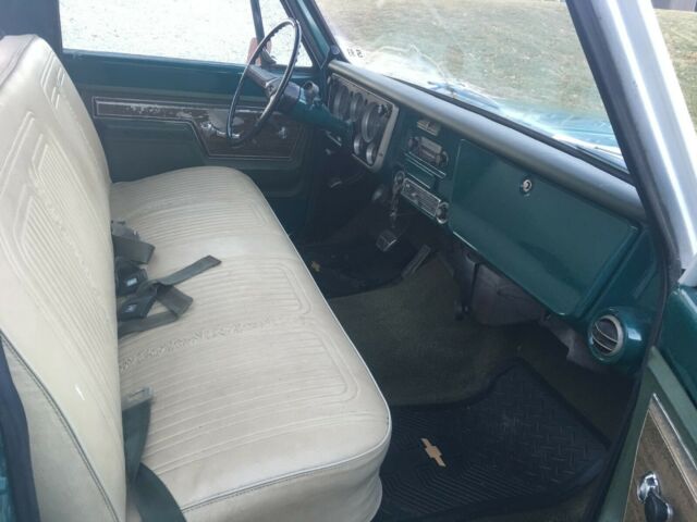 1972 green/white Chevrolet C/K Pickup 2500 Standard Cab Pickup