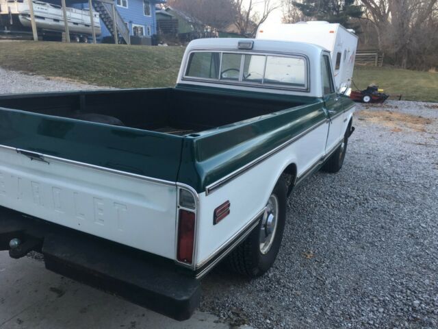 1972 green/white Chevrolet C/K Pickup 2500 Standard Cab Pickup