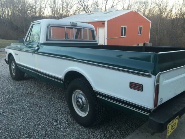 1972 green/white Chevrolet C/K Pickup 2500 Standard Cab Pickup