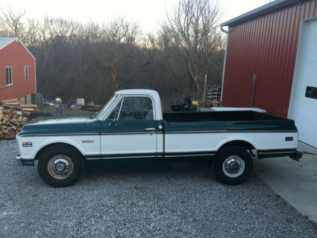 1972 green/white Chevrolet C/K Pickup 2500 Standard Cab Pickup