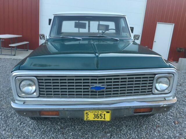 1972 green/white Chevrolet C/K Pickup 2500 Standard Cab Pickup