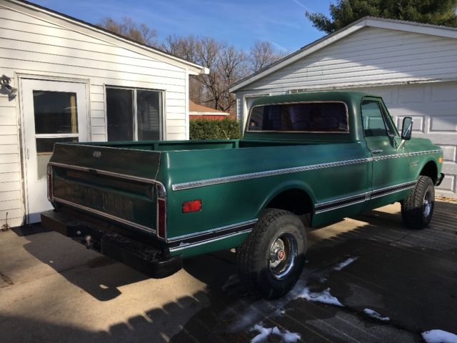 1972 Green Chevrolet C/K Pickup 1500 U/K