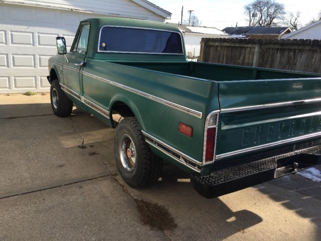 1972 Green Chevrolet C/K Pickup 1500 U/K