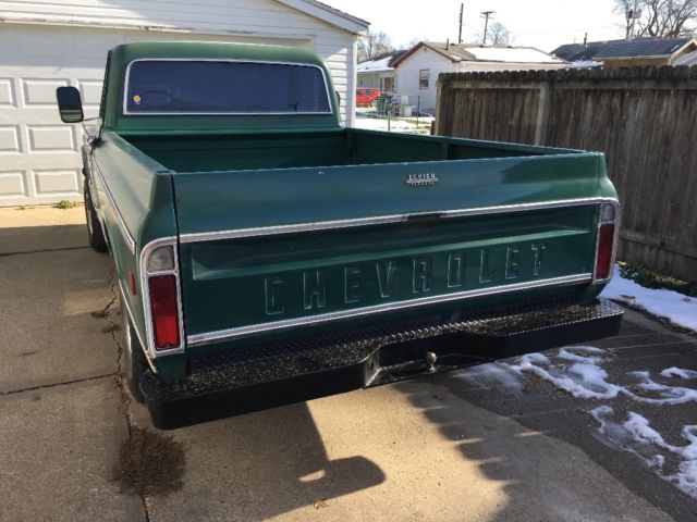1972 Green Chevrolet C/K Pickup 1500 U/K