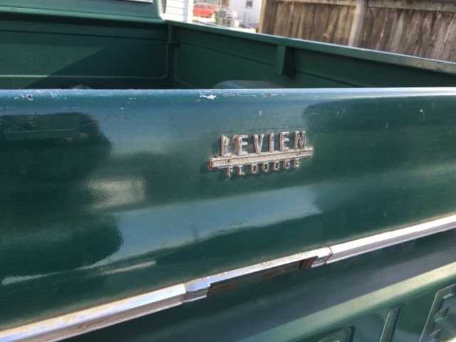 1972 Green Chevrolet C/K Pickup 1500 U/K