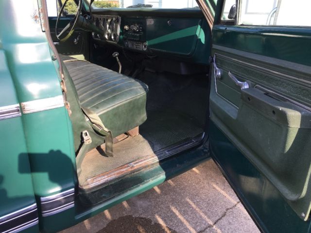 1972 Green Chevrolet C/K Pickup 1500 U/K