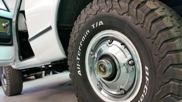 1972 White Chevrolet Blazer Cab & Chassis