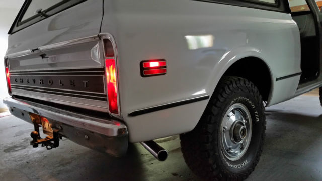 1972 White Chevrolet Blazer Cab & Chassis