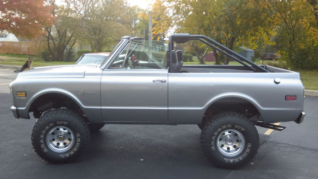1972 Titanium Chevrolet Blazer Convertible