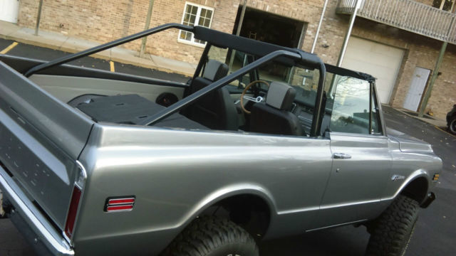 1972 Titanium Chevrolet Blazer Convertible