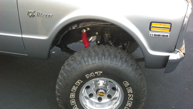 1972 Titanium Chevrolet Blazer Convertible