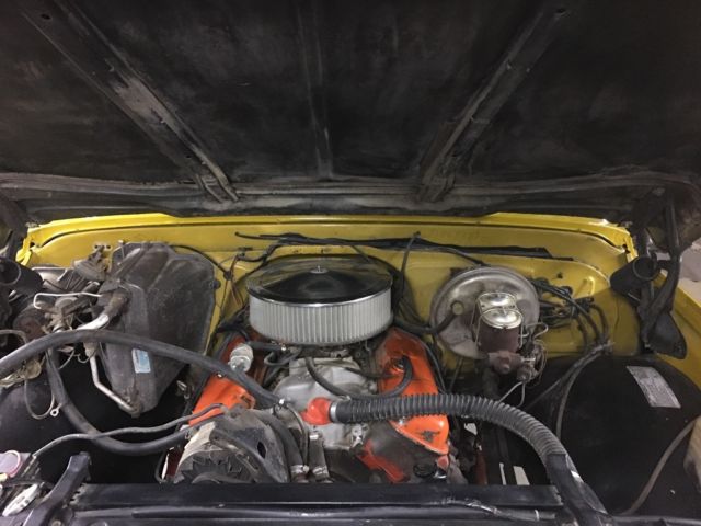 1972 Yellow Chevrolet Blazer SUV