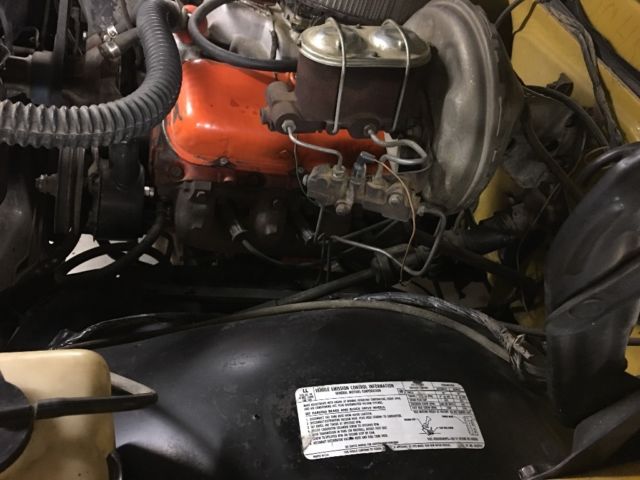 1972 Yellow Chevrolet Blazer SUV