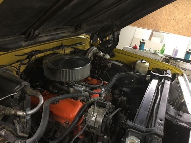 1972 Yellow Chevrolet Blazer SUV