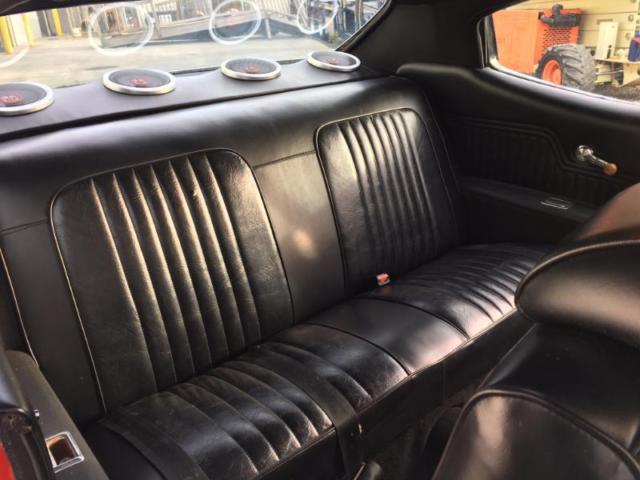 1972 RED & BLACK Chevrolet Malibu Coupe