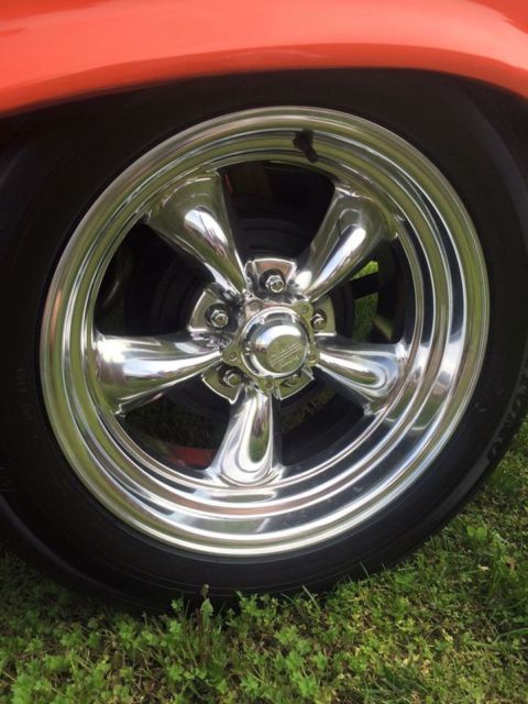 1972 Orange Chevrolet Nova Coupe