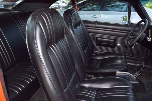 1972 Orange Chevrolet Nova Coupe