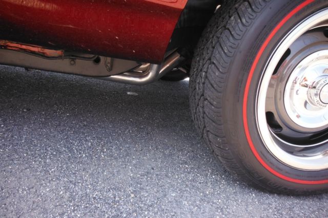 1972 Red Chevrolet Nova Coupe