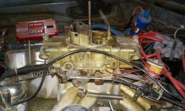 1972 Blue Chevrolet Nova Coupe