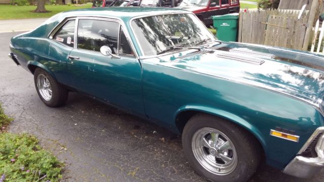 1972 Green Chevrolet Nova