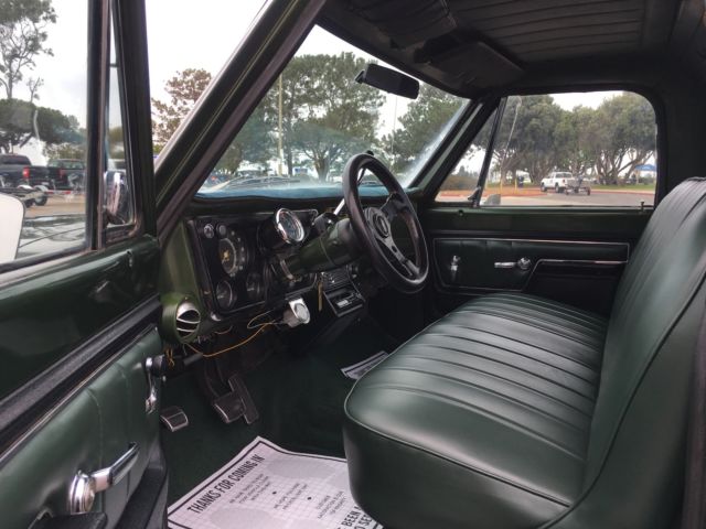 1972 GREEN Chevrolet C-10 Crew Cab Pickup