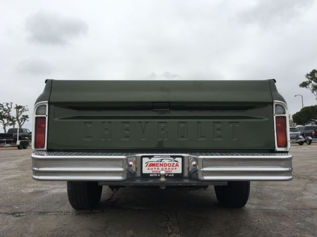 1972 GREEN Chevrolet C-10 Crew Cab Pickup