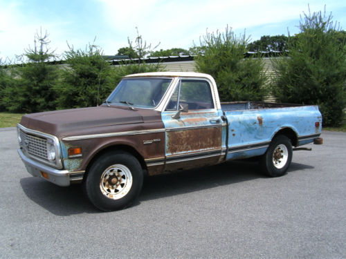 1972 Blue Chevrolet Other Pickups