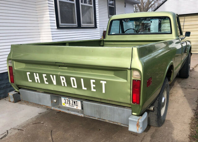 1972 Green Chevrolet Other Pickups Standard Cab Pickup