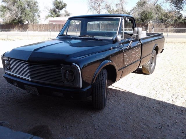 1972 Black Chevrolet C/K Pickup 2500 Standard Cab Pickup