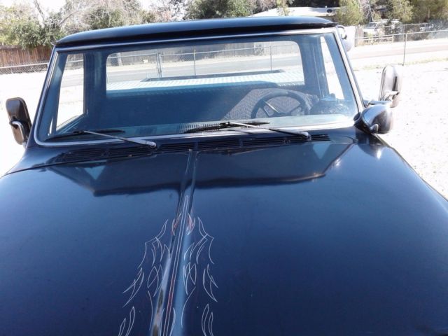 1972 Black Chevrolet C/K Pickup 2500 Standard Cab Pickup