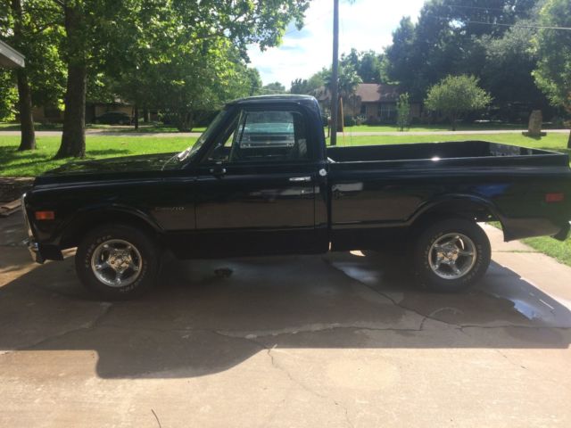 1972 Black Chevrolet C-10 Standard Cab Pickup